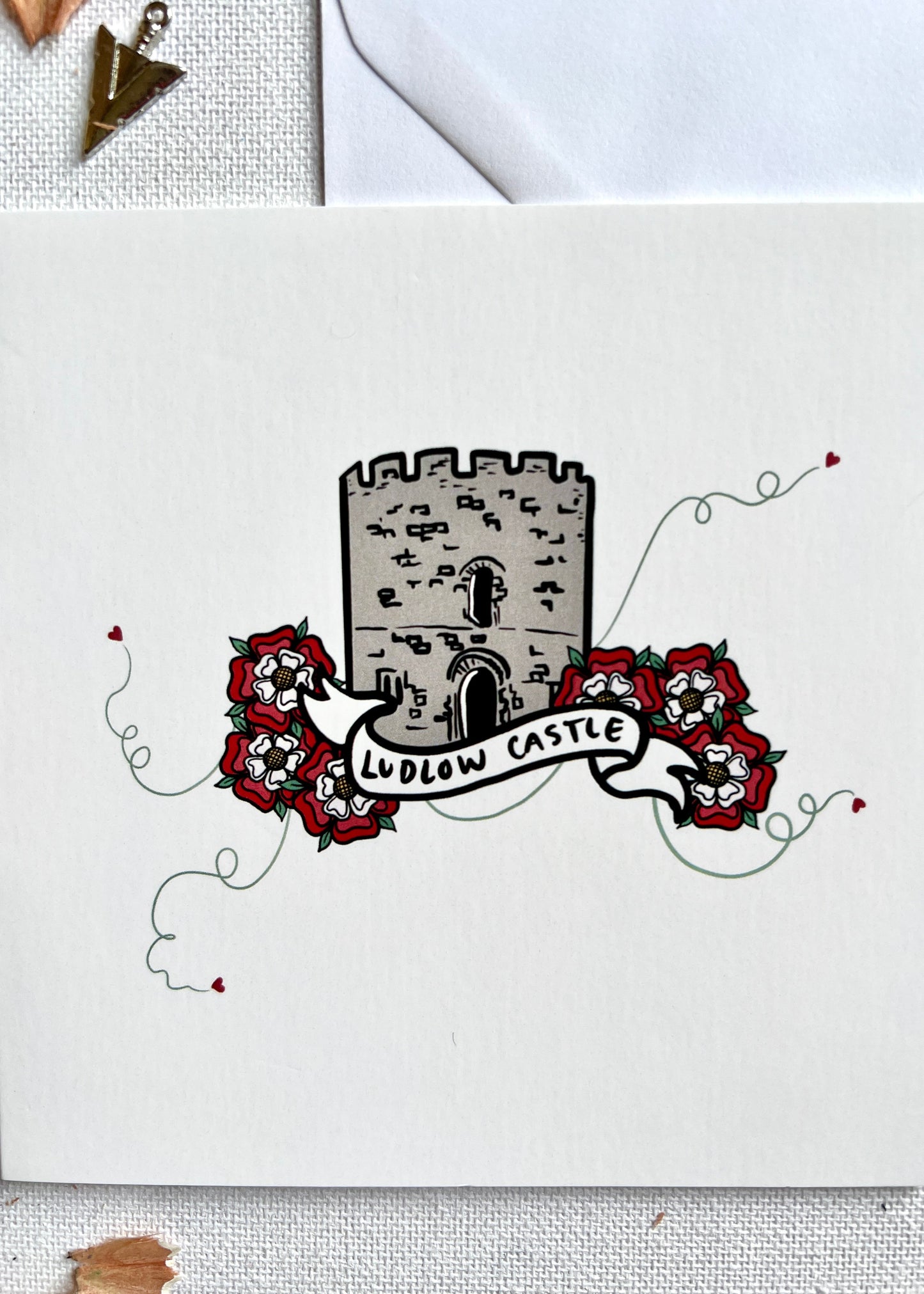 Ludlow Castle, Round Chapel Card