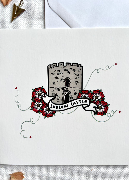 Ludlow Castle, Round Chapel Card