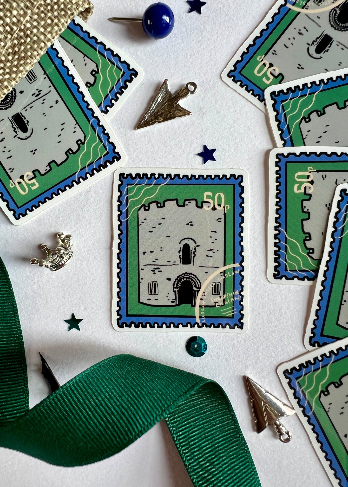 Ludlow Chapel Stamp Sticker