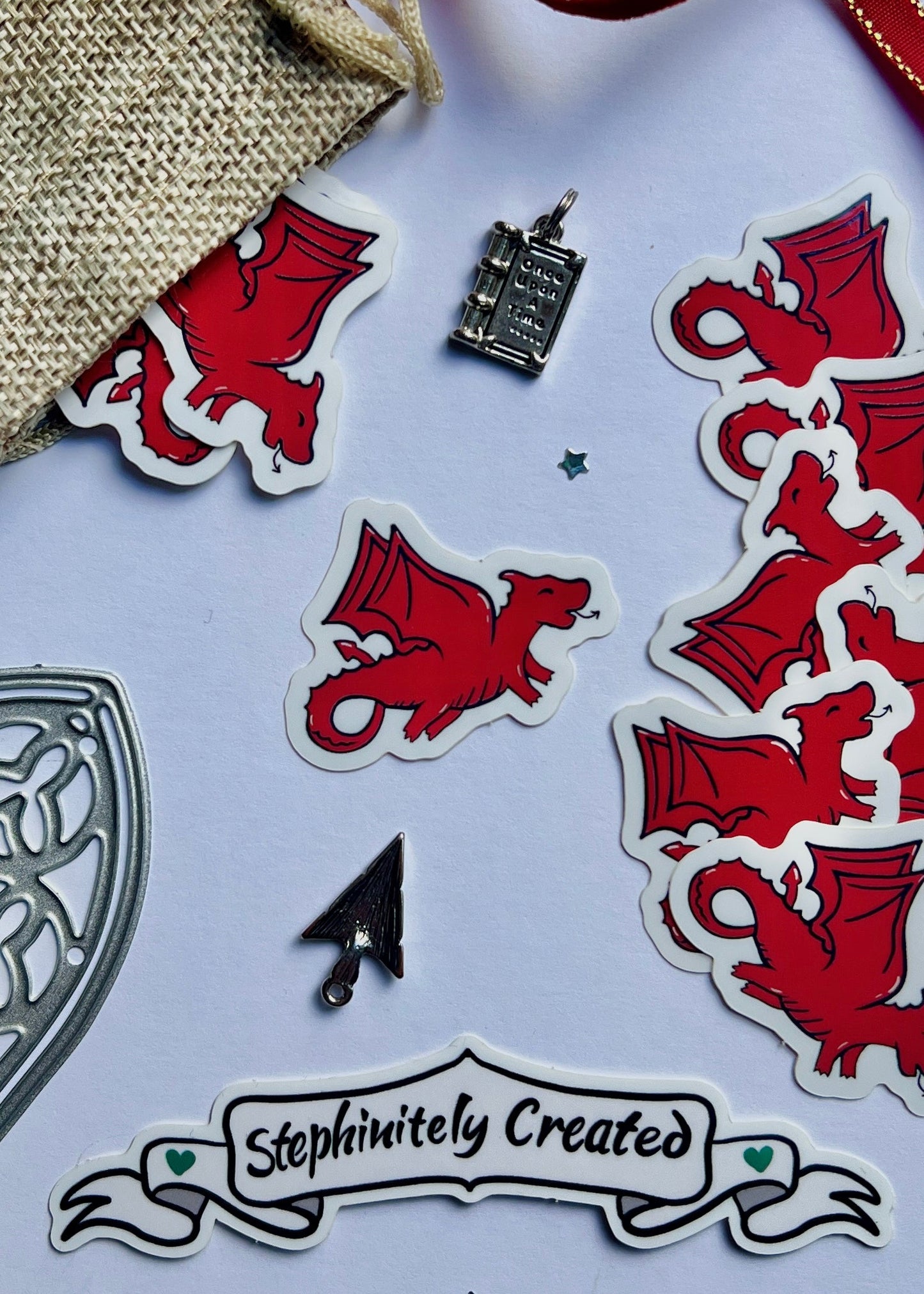 Cute Welsh Dragon Sticker
