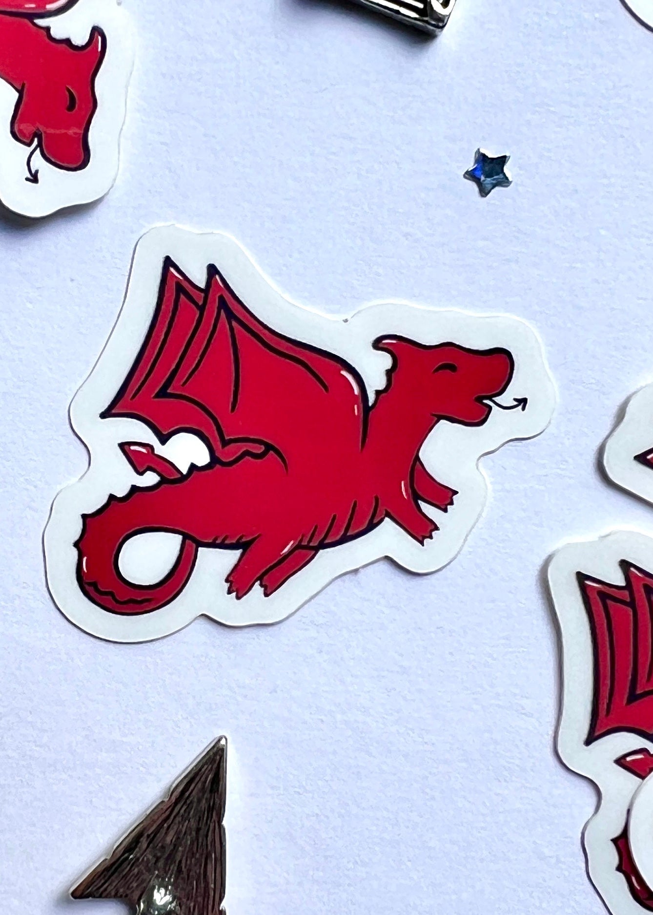 Cute Welsh Dragon Sticker