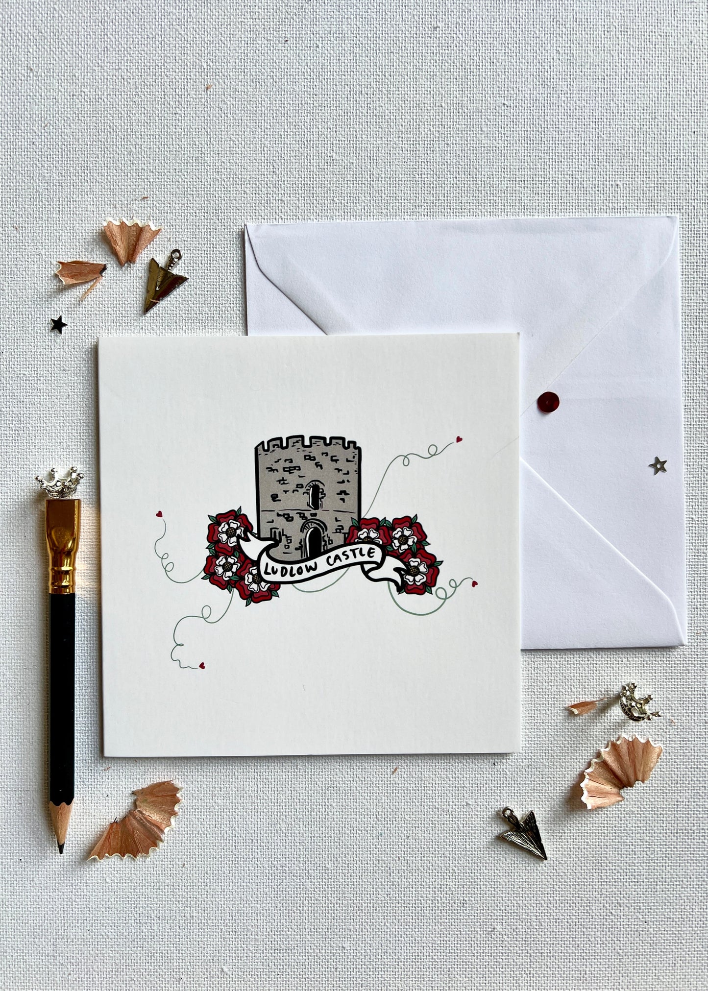 Ludlow Castle, Round Chapel Card