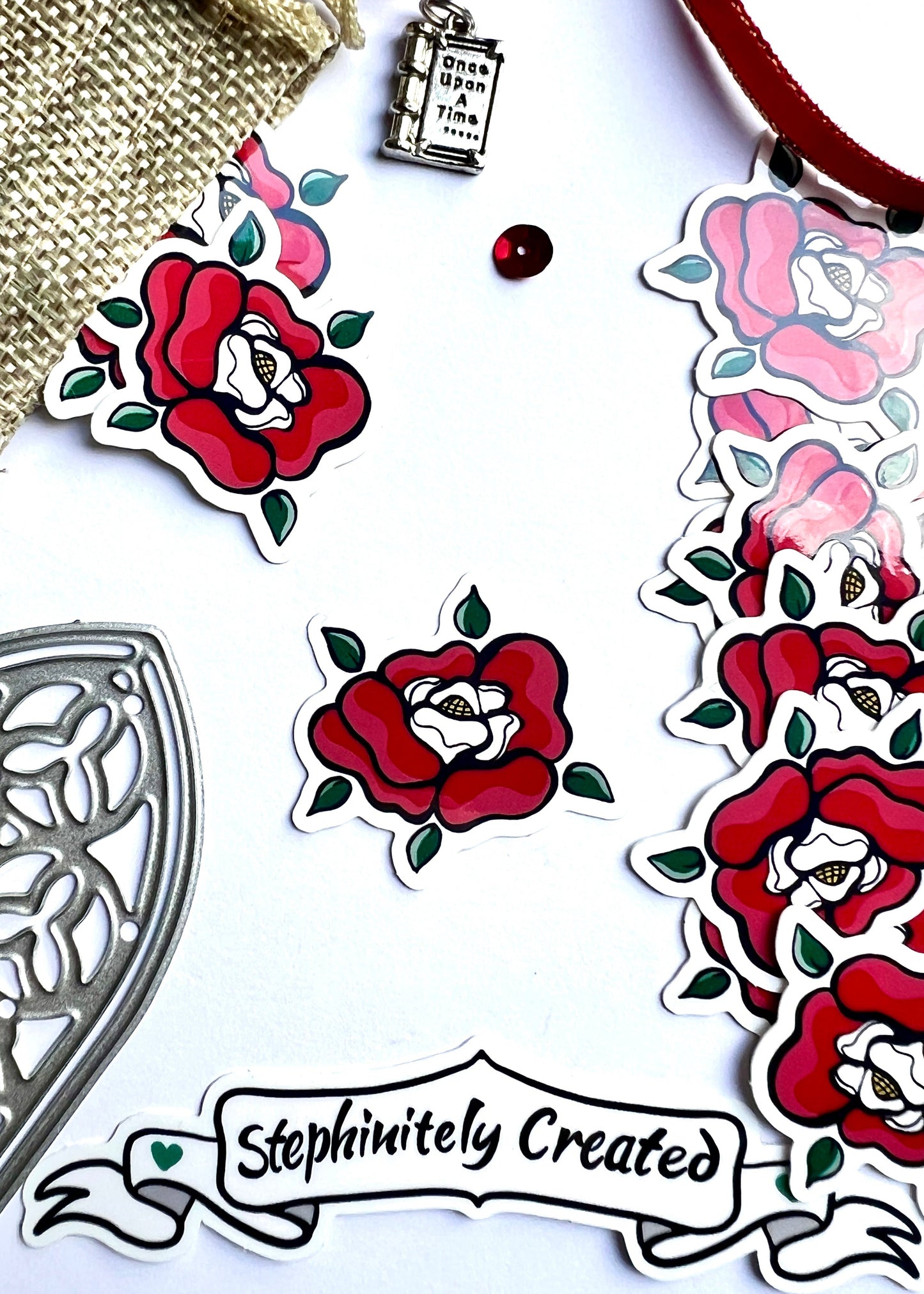 Medieval Rose Sticker