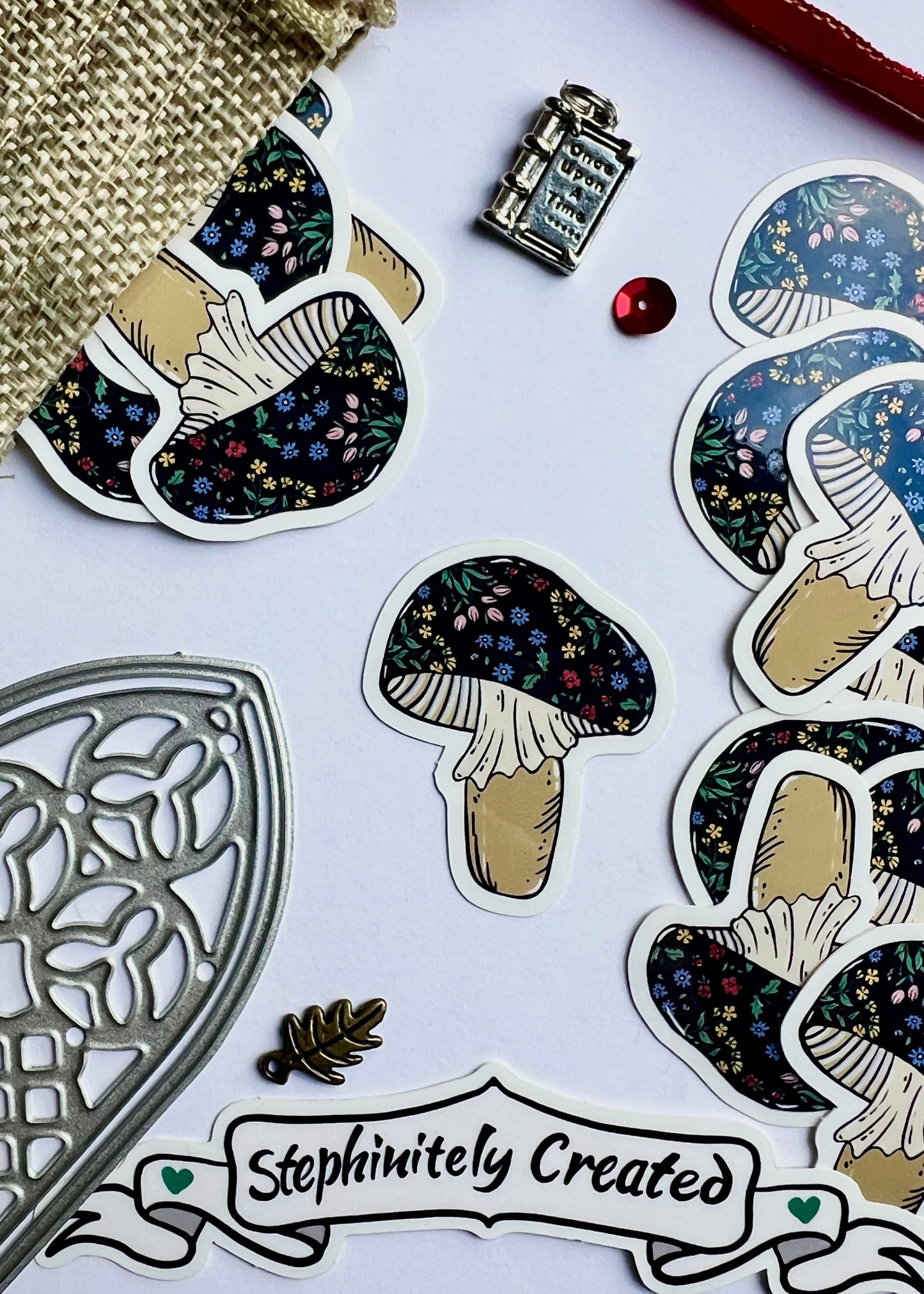 Tapestry Mushroom Sticker